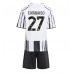 Juventus Andrea Cambiaso #27 Hjemmedraktsett Barn 2025-26 Korte ermer (+ Korte bukser)